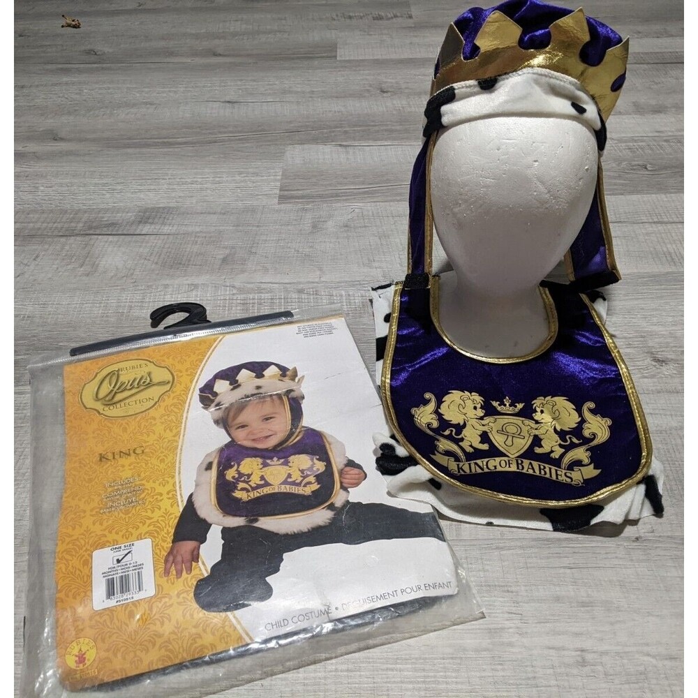 Rubies Toddler King Halloween Costume Baby Infants Opus Collection 12 Months